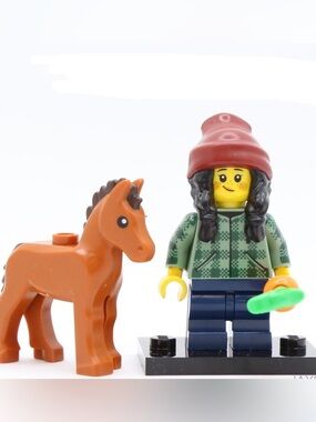 LEGO Minifigures Series 22 Horse and Groom 71032 w/ Foal (Retired)